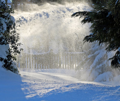 Snow aloft
