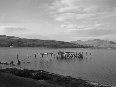 Pier After Storm