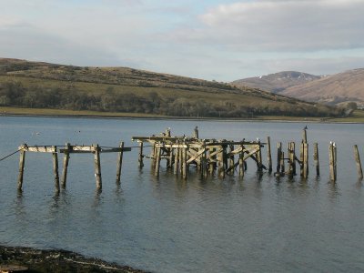 Pier After Storm