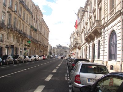 Street near Hotel Majestic