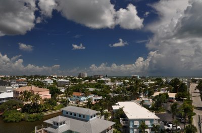 View from Matanzas Pass Bridge - Ft. Myers