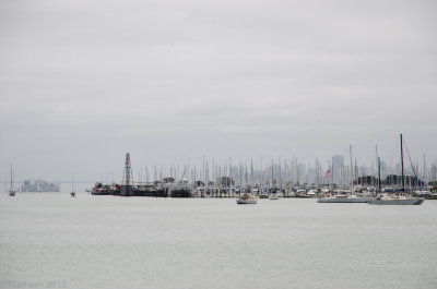 N5890 Across Harbor view of San Francisco