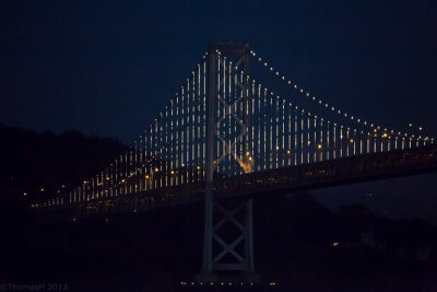 C3826 LED show on the Bay Bridge
