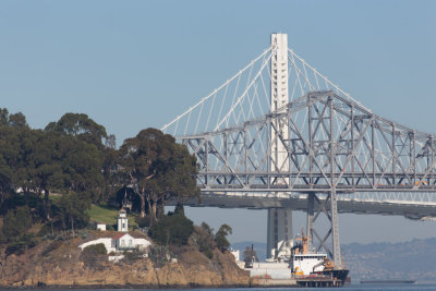 C3671 New and Old Bay Bridge