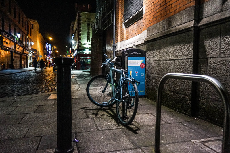 Bike, Temple Bar, Dublin, Ireland