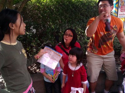 Daniela: You guys follow my lead before you get lost!