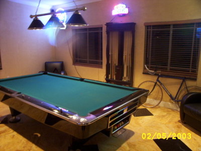 brand new pool table