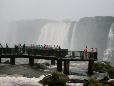 Peter Jiao in Iguassu Falls