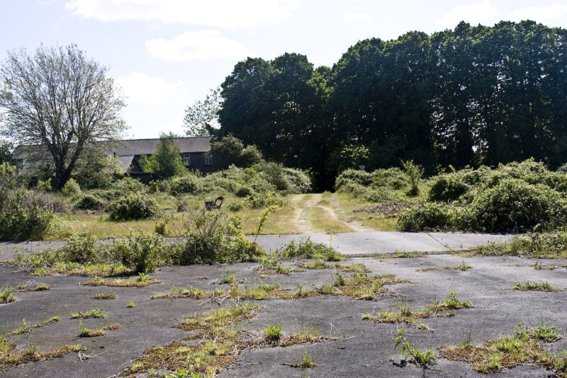 Looking round from the Parade Ground