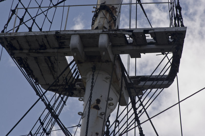 What's left of the Mast
