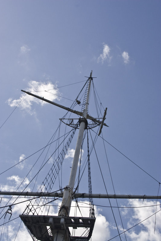 What's left of the Mast