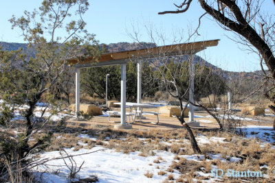 One of the new campsites at Juniper Campground.