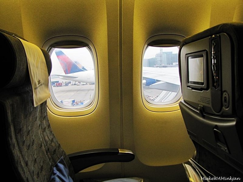 Airplane window