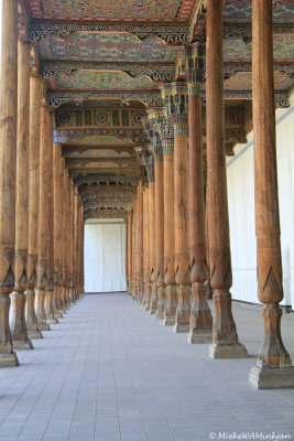 Inside the Jami Medrassa in Kokand