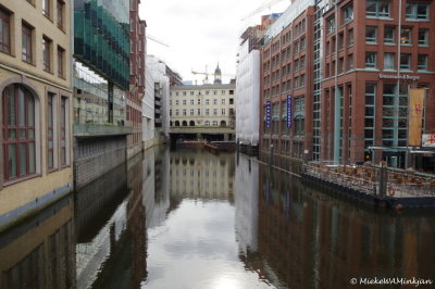 Warehouses along the canal