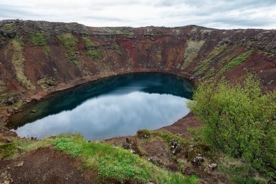 Keri volcanic crater lake 