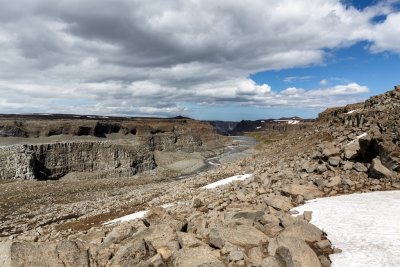 Dettifoss canyon