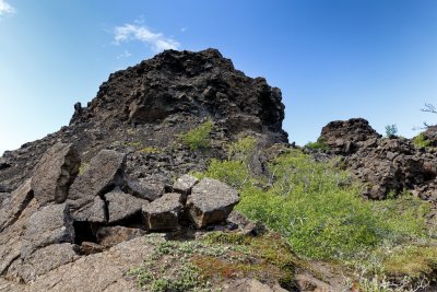 Dimmuborgir lava formation
