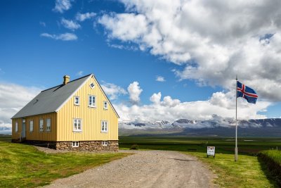Glaumbr historic timber house