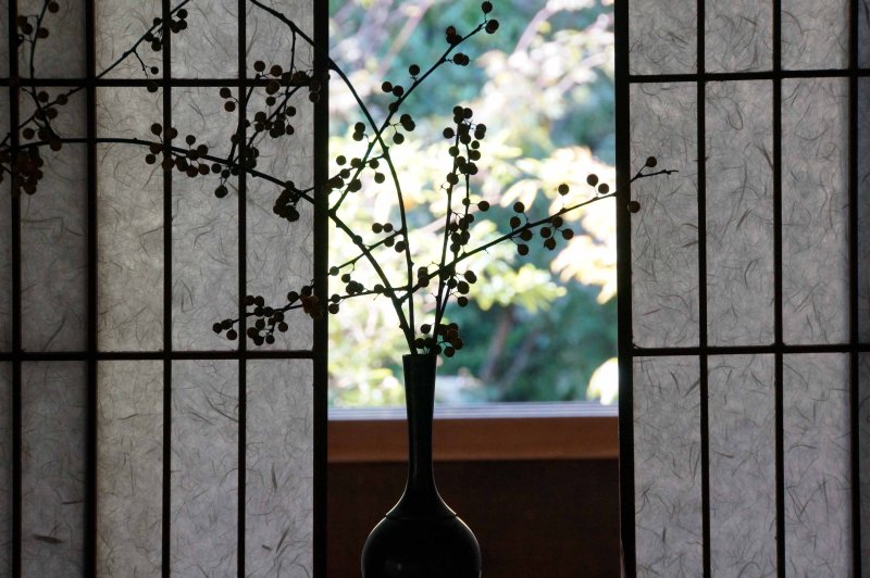 Ikebana with Shoji