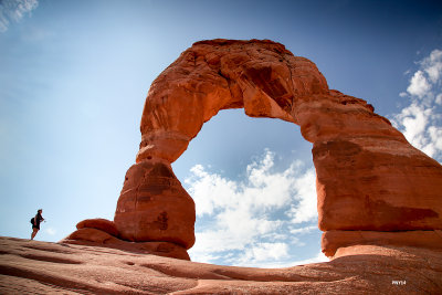 Arches National Park near Moab, Delicate Arch, UT