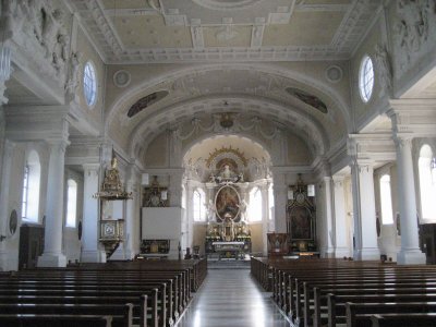 L'intrieur no-baroque de St-Joseph