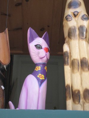 J'ai vu un chat violet : je crois que je supporte mal le dcalage horaire