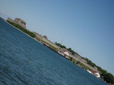 Photo prise au Canada, mais représentant un endroit aux Etats-Unis (Fort Niagara)