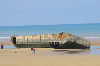 Part of Mulberry harbour