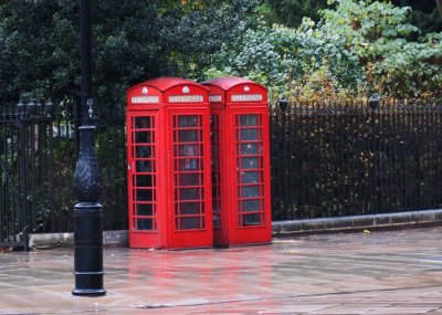 Telephone box, Russell Square