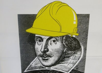 Shakespeare in hard hat
