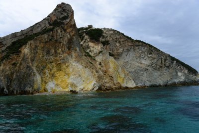 Ponza coastline