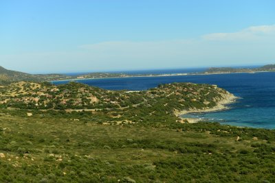 Coastal perspective Sardinia