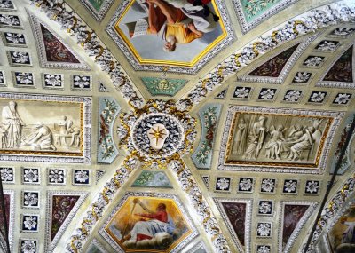 San Frediano Basilica  ceiling detail