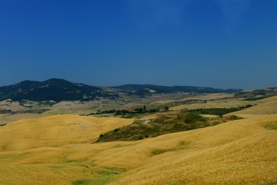 Tuscan landscape near Volterra