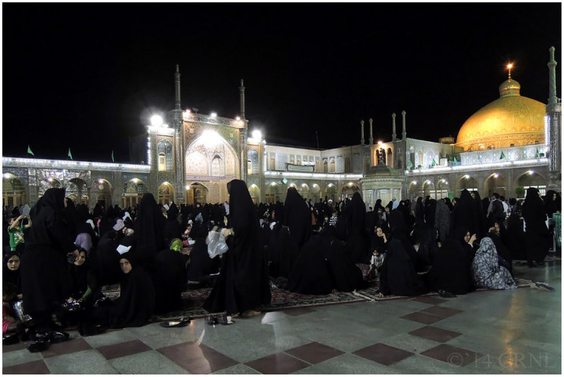 shrine of Fatima Masumeh / فاطمة بنت الإما 