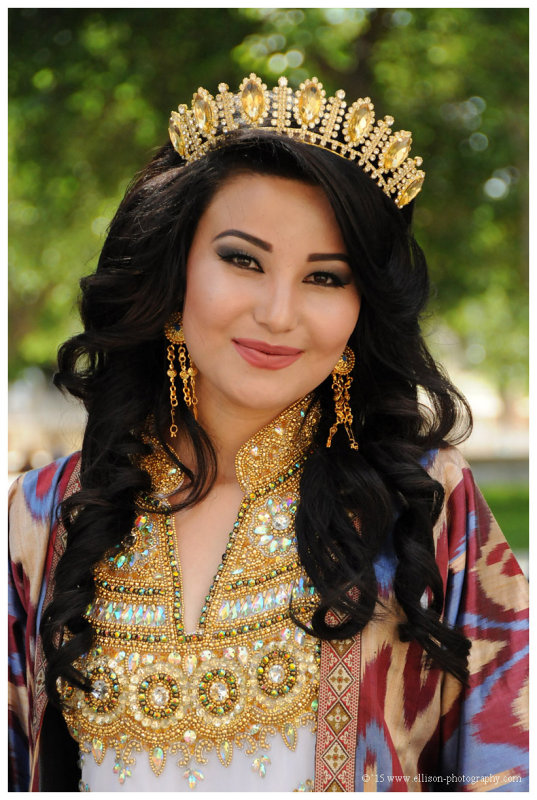 young bride in Bukhara