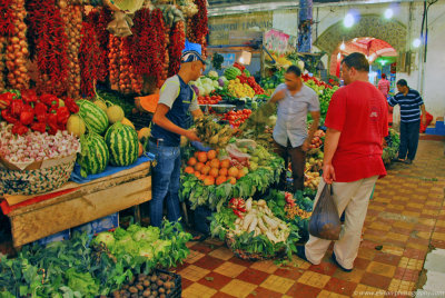 Tangier fruit & veg market