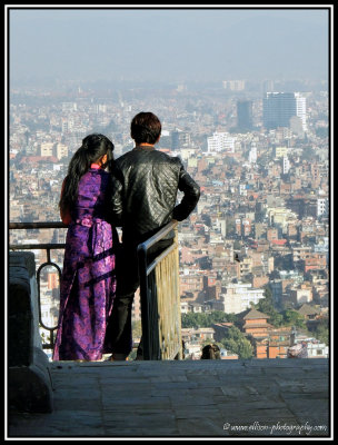 view from Swayambhunath