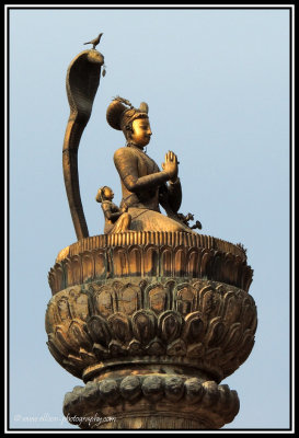 King Yoganarendra Malla's Statue
