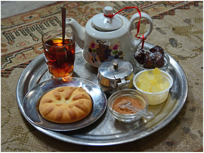 Iranian tea set