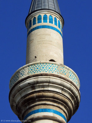 detail of the Mevlâna Museum minaret