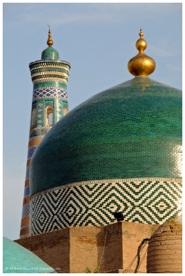 dome of Pakhlavan Mahmoud mausoleum