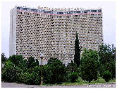 the famous Hotel Uzbekistan
