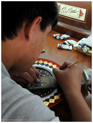 the lacquerware & china painter