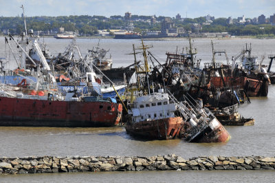 Salvaged wrecks