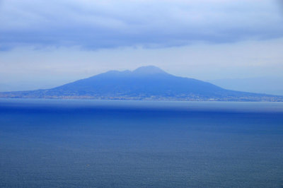 Vesuvius across the Bay of Naples