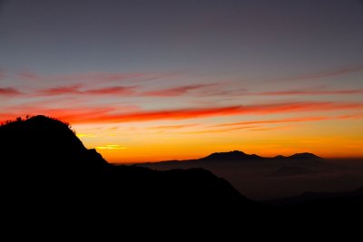 Sunrise over Mt. Bromo