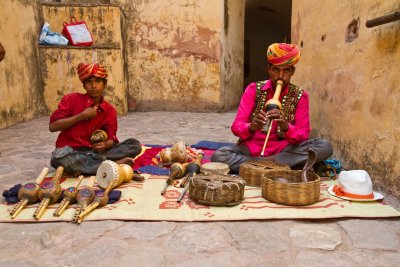 Snake Charmer at Amber Fort, Jaipur