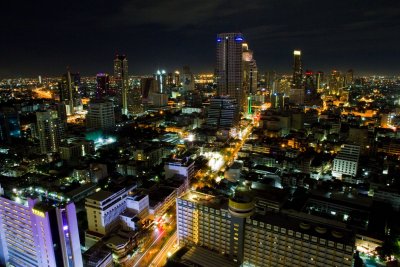 Soi Silom at Night, Bangkok (Thailand)
